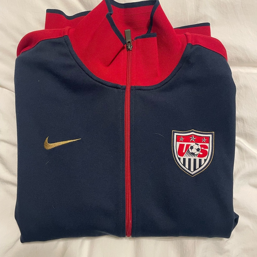 Nike USA Soccer Jacket - Red and Blue